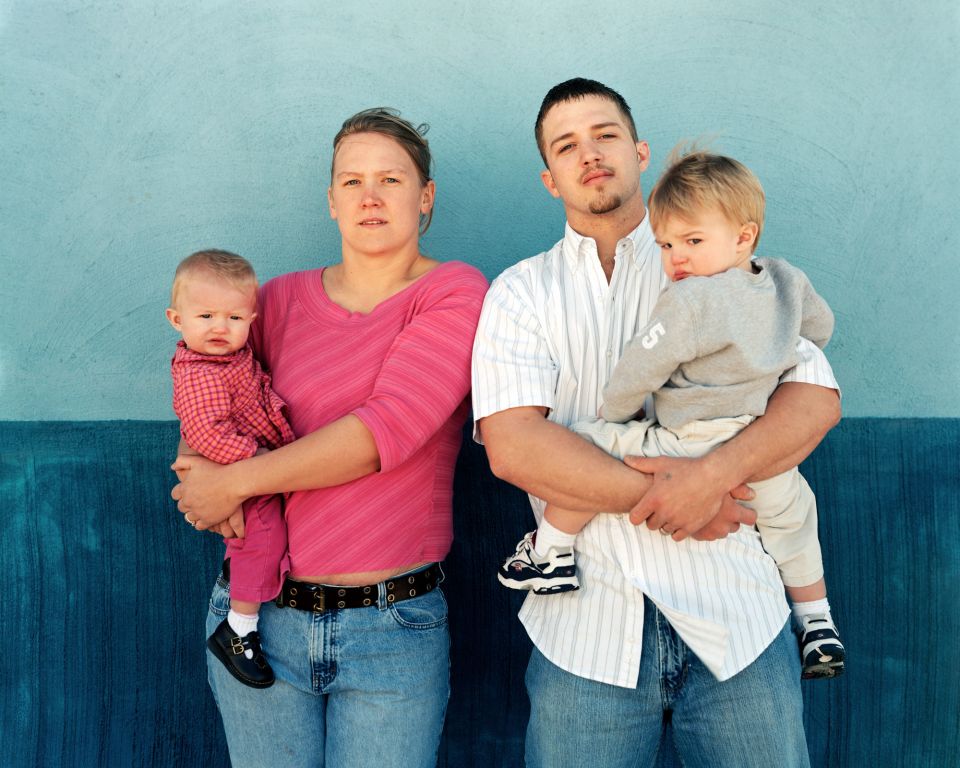 Misty, Meghan, Terry, & Skylar, Dodge City, KS, 2005