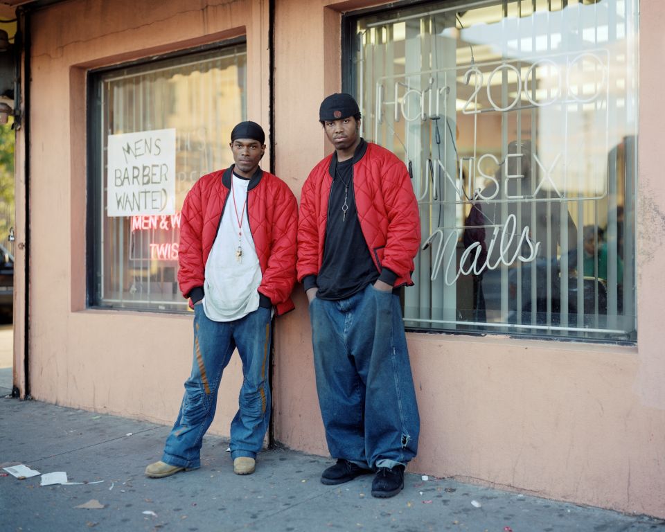 Devin and Glenn, Newark, NJ, 2002