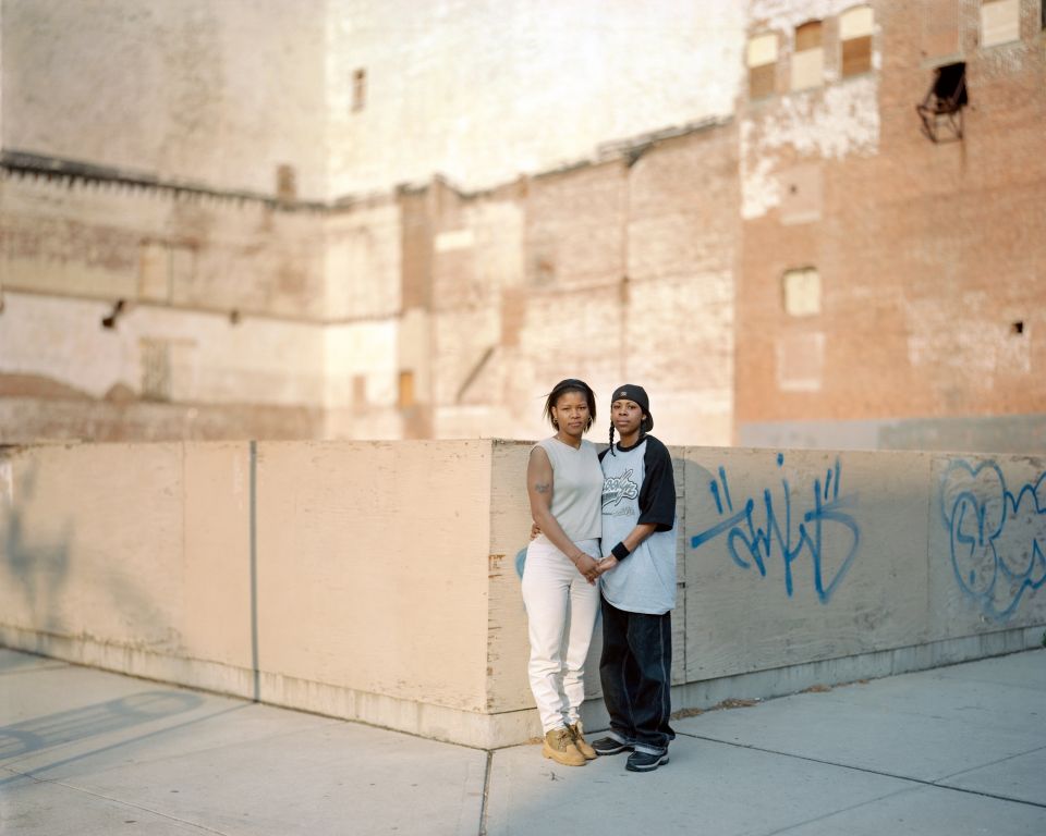 Toya and Kiona, Newark, NJ, 2002