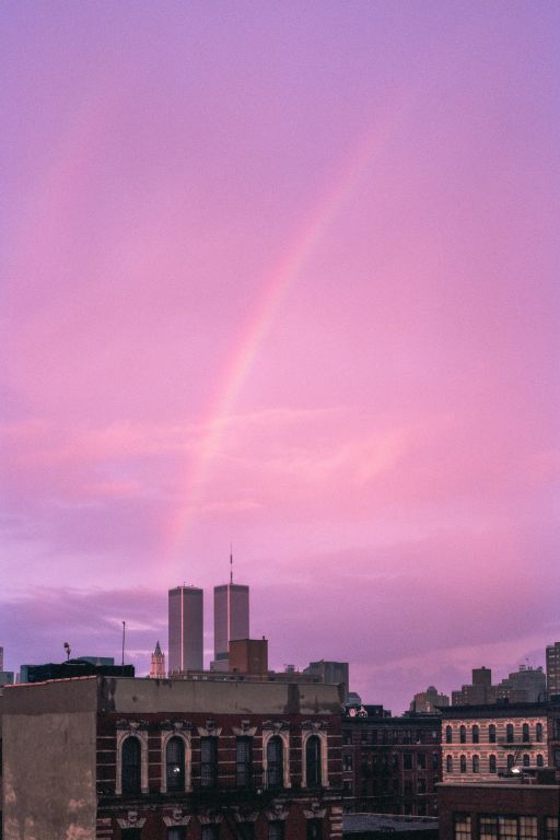 View from my East 5th Street Apartment, New York, NY, 1990