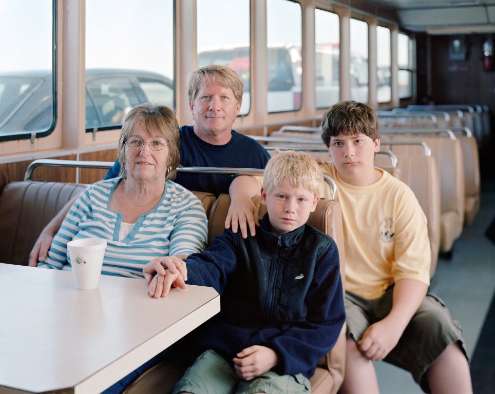 Guy, Jamie, Tra, and Nancy; Ocracoke Island Ferry, NC, 2011