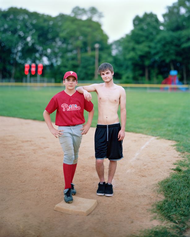 Cal and Joshua; Milford, PA, 2011