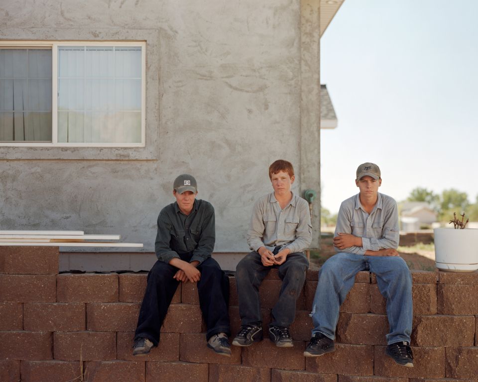Cody, Tom, and Clyde, Colorado City, AZ, 2004