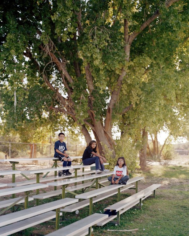 Shelbi, Joshua, and Caitlen, Tuba City, AZ, 2004